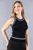 Imagen de Blusa Tejida Detalle Contraste