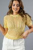 Imagen de Blusa Tejida Manga Corta         ( Exclusiva Pagina)