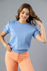 Imagen de Blusa Manga Corta, Cuello Redondo