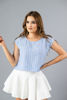 Imagen de Blusa En Rayas Cuello Redondo