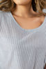 Imagen de Blusa En Rayas Cuello Redondo