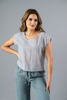 Imagen de Blusa En Rayas Cuello Redondo