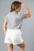 Imagen de Blusa En Rayas Cuello Chino