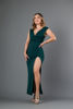 Imagen de Vestido Cuello V, Abertura Pierna
