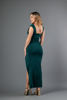 Imagen de Vestido Cuello V, Abertura Pierna