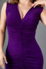 Imagen de Vestido Cuello V Recogido