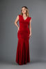 Imagen de Vestido Cuello V Recogido