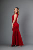Imagen de Vestido Cuello V Recogido