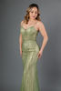 Imagen de Vestido Tirante Brillo Sirena
