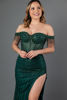 Imagen de Vestido Off Shoulder Abalorios