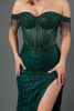 Imagen de Vestido Off Shoulder Abalorios