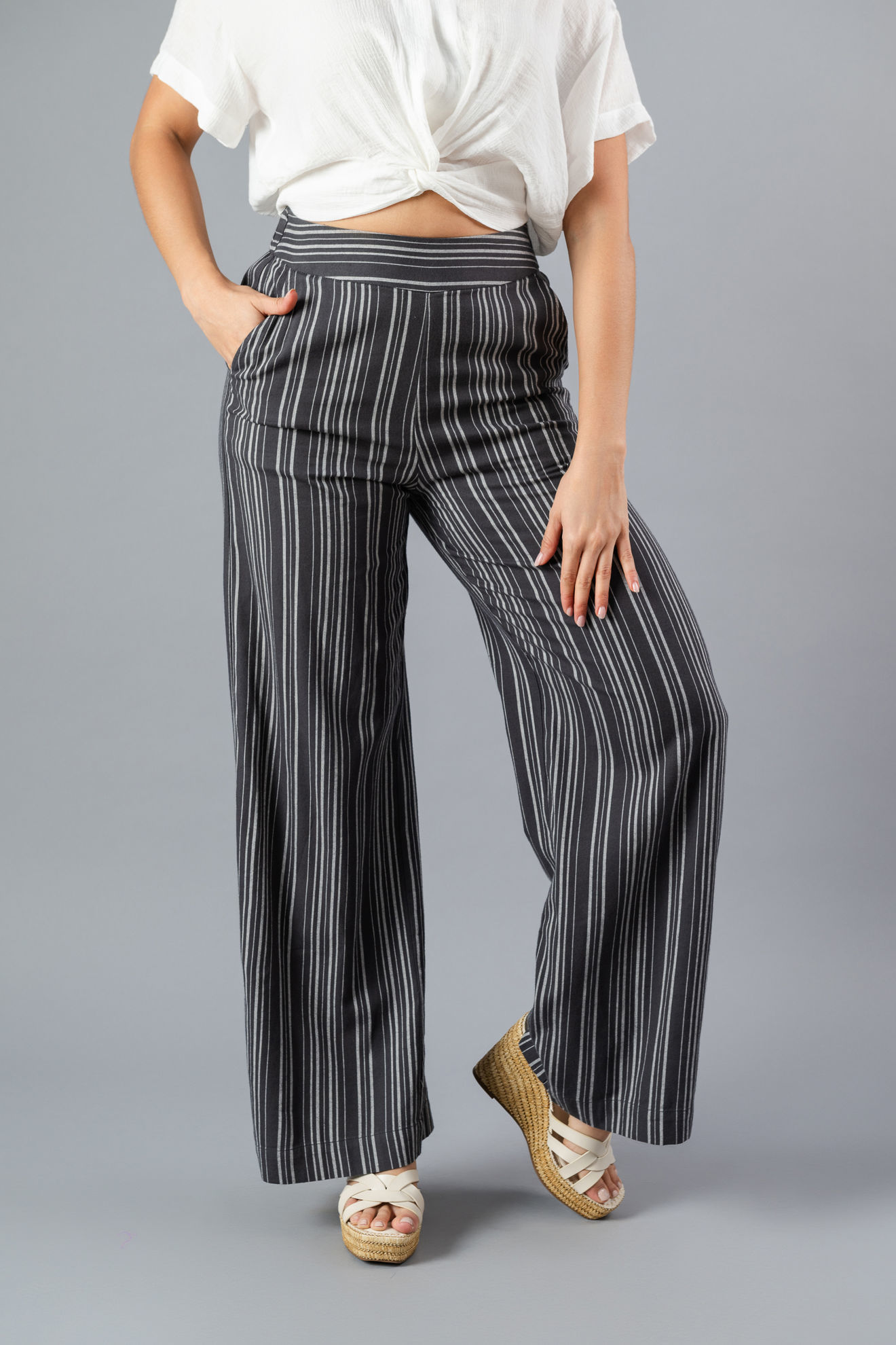 Imagen de Pantalon Casual En Rayas