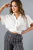 Imagen de Blusa En Rayon Con Cuello, Nudo EN Cintura   ( Exclusiva Pagina)