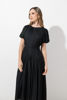 Imagen de Vestido Cuello Redondo Mangas Balloon