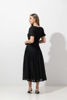 Imagen de Vestido Cuello Redondo Mangas Balloon