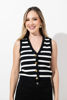 Imagen de Blusa En Rayas Estilo Chaleco