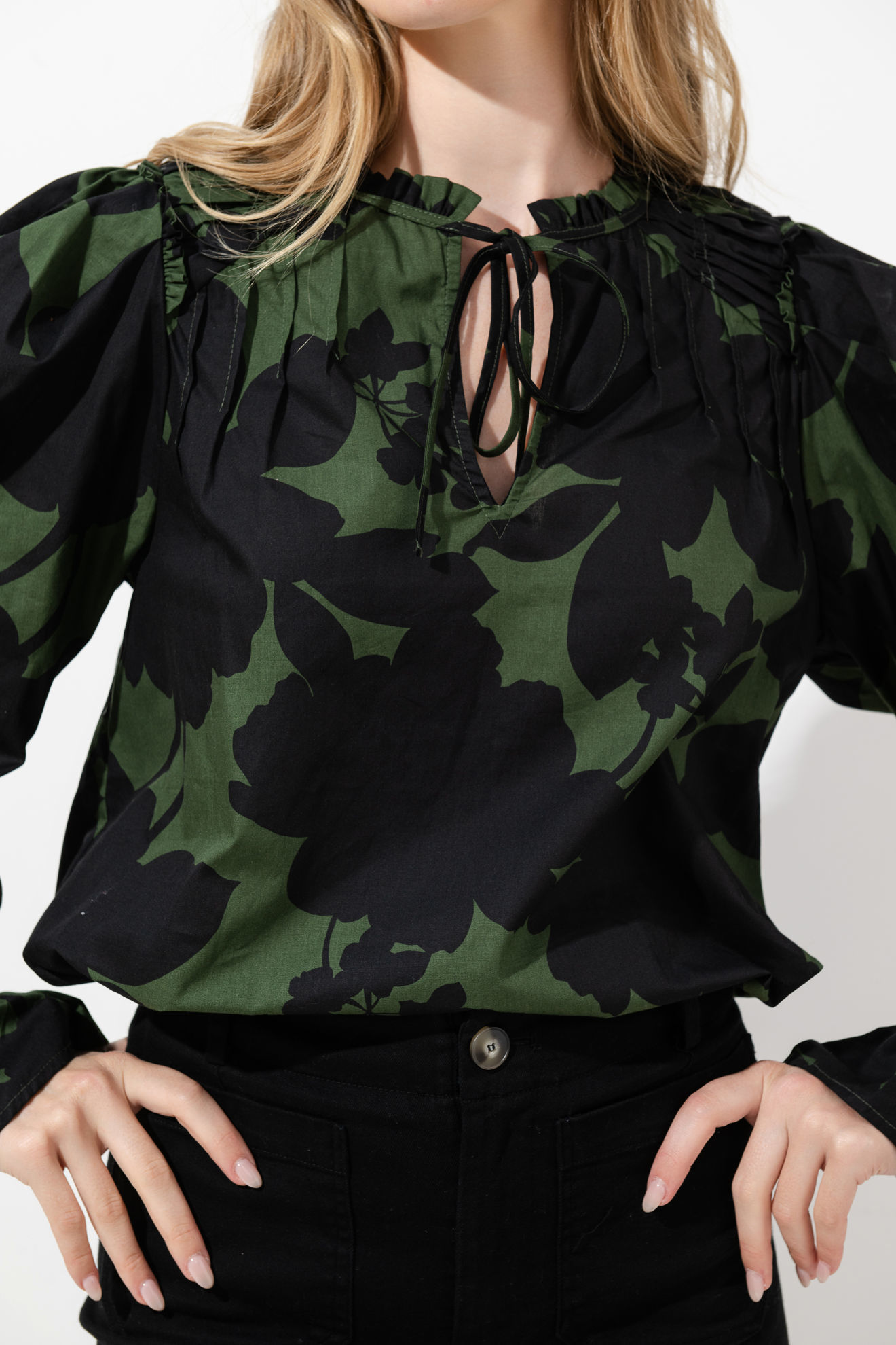 Imagen de Bluisa Manga Larga Estampada    ( Exclusiva Pagina)