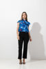 Imagen de Blusa En Chiffon Estampada Lazo Cuello