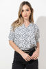 Imagen de Blusa Print Lunares Manga Corta