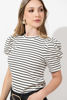 Imagen de Blusa Rayas Con Mangas Balloon   ( Exclusivo Pagina)