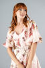 Imagen de Vestido Print Floral Cuello V Con Cinturon