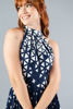 Imagen de Vestido Halter Falda Plisada     (Exclusivo Pagina)