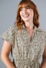 Imagen de Vestido Casual Cuello V Animal Print