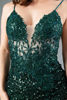 Imagen de Maxi Dress Lentejuelas, Abertura Falda