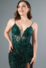 Imagen de Maxi Dress Lentejuelas, Abertura Falda