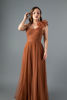 Imagen de Vestido En Tull, Vuelos Hombro