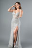 Imagen de Maxi Dress Lentejuelas, Abertura Falda