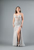 Imagen de Maxi Dress Lentejuelas, Abertura Falda