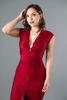 Imagen de Vestido Escote Profundo, Abertura Falda   ( Exclusivo Pagina)