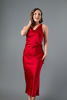 Imagen de Vestido En Satin Detalle Espalda
