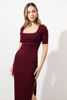 Imagen de Vestido Basico, Abertura Falda    ( Exclusivo Pagina)
