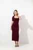 Imagen de Vestido Basico, Abertura Falda    ( Exclusivo Pagina)