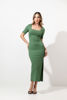 Imagen de Vestido Basico, Abertura Falda    ( Exclusivo Pagina)
