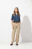 Imagen de High Rise Straight Leg Crop Jeans