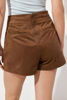 Imagen de Skort En Suede Botones Dorados