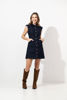 Imagen de Vestido Con Hombreras En Denim Con Bolsillos   ( Exclusivo Pagina)