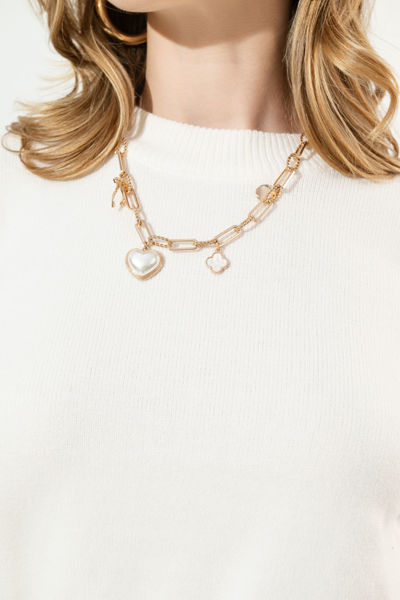 Imagen de Blusa Sweater Cuelllo Redondo