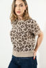 Imagen de Blusa Tejida Animal Print