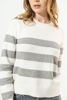 Imagen de Blusa Sweater En Rayas Cuello Redondo