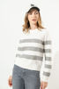 Imagen de Blusa Sweater En Rayas Cuello Redondo