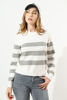 Imagen de Blusa Sweater En Rayas Cuello Redondo