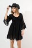 Imagen de Vestido Estilo Babydoll, Mangas Anchas    ( Exclusivo Pagina)