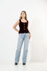 Imagen de High Rise Straight Leg Jeans