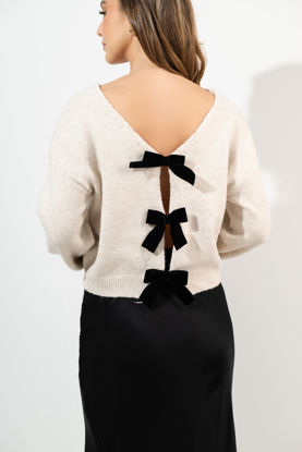 Imagen de Sweater lazos Velvet Espalda