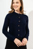 Imagen de Sweater Basico Botones, Cuello Redondo