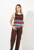 Imagen de Blusa En Rayas Sin Mangas   ( Exclusiva Pagina)